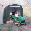 Mini Garage/Storage Shed 8'W x 8'H x 12'L Green