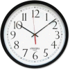 The Chicago Lighthouse Atomic Clock 16.5" Black