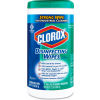 Clorox&#174; Disinfecting Wipes, 7" x 8", Fresh Scent, 75 Wipes/Can, 6/Case - 15949
																			