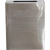 Witt Industries 40 Gal. Steel Decorative Rectangular Waste Receptacle, Stainless Steel - CLRC40-SS