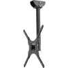 Loctek® CM1 Adjustable Tilting Wall Ceiling TV Mount, Black