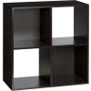 OneSpace 4-Cube Storage Organizer - Espresso