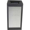 SECURR® Sentinel 36 Gal. Indoor Recycling Receptacle w/ Inward Slope - SS