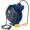 Coxreels EZ-PC13-5016-C Safety Series Spring Rewind Power Cord Reel Fluor Tube Light 50' Cord 16 AWG