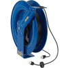 Coxreels EZ-PC24L-0016 Safety Series Spring Rewind Power Cord Reel: 100' Cord Capacity, 12 AWG