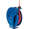 Coxreels P-LP-350 3/8"x50' 300 PSI Spring Retractable Low Pressure Steel Hose Reel