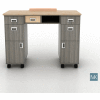 AYC Group Alera Mobile Salon Nail Table