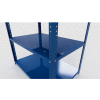 Stackbin Corrugate Rack Shelf 36"W x 24"D, 18 Gauage, 100 Lb. Shelf Capacity - Black