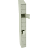 Tennsco 10 Door Cell Phone Locker CP10-091572-A-CPY - 1 Wide w/Hasp - 9"W x 15"D x 82-3/4"H Putty