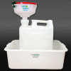 ECO Funnel® EF-30020C-SYS 8" ECO Funnel System, 20L Carboy & Secondary Container, Red Lid