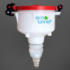 ECO Funnel&#174; EF-4-38-006N 4" ECO Funnel with Polypropylene Quick Disconnect Adapter, Red Lid