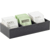 Cal-Mil 1246-13 Classic Packet Display 9-1/2"W x 4-3/8"D x 2-1/8"H Black