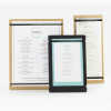 Cal-Mil 2034-411-14 Menu Board 4"W x 11"H Natural - Pkg Qty 6