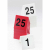 Cal-Mil 227-2 Break Resistant Number Tents #51 to 75 White 3"W x 3"H