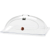 Cal-Mil 367-12 Classic Dome Cover - Side Cut w/Door 12"W x 20"D x 7-1/2"H - Pkg Qty 4