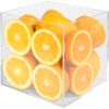 Cal-Mil CC334 Clear Acrylic Cube 8"W x 12"D x 25"H