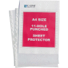 C-Line Products Heavyweight Polypropylene Sheet Protector, A4 SIZE, Clear, 11 3/4 x 8 1/4, 50/BX - Pkg Qty 2