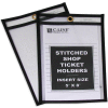 C-Line Products Shop Ticket Holders, Stitched, Both Sides Clear, 5 x 8, 25/BX - Pkg Qty 2