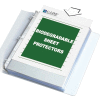 C-Line Products Biodegradable Sheet Protector, Clear, Polypropylene, 11 x 8 1/2, 100/BX - Pkg Qty 2