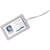 C-Line Products Super Heavyweight Cleer Adheer Luggage Tag with Straps, 10/PK - Pkg Qty 3