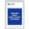 C-Line Products Vinyl Shop Ticket Holder, Both Sides Clear, 5 x 8, 50/BX