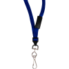 C-Line Products Breakaway Lanyards, Swivel Hook, Blue, 12/BX