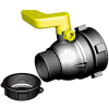 S75x6 Female Buttress x 2" Male NPT Pipe Thread IBC Valve