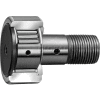 IKO Cam Follower-INCH Caged Crowned OD Screwdriver Slot 7/8" OD 1/2"W 3/8 - 24 THR
