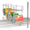 Nexel® Can Rank Dispenser, Chrome Finish