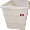 Dandux FDA Approved Plastic Bulk Container, Step Wall, 18 Bushel, Natural