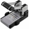 Carl® Extra Heavy-Duty Two-Hole Punch, 100 Sheet Capacity, Gray