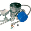 Field Controls 5" Oil Vent Damper With WMO-1 OVD-5