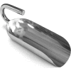 SANI-LAV® 45RB Stainless Steel Scoop, 64 oz