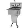 Sani-Lav® 521FL Floor Mount Sink With Faucet
