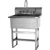 Sani-Lav® 531FF Floor Mount Scrub Sink With Faucet