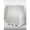 Summit CT66JCSS Built In Undercounter Refrigerator-Freezer 5.1 Cu. Ft. Stainless Steel