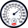 Cooper-Atkins® 212-150-8 - Thermometer, Wall, Temperature/Humidity