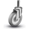 Colson 5" Caster with Grip Ring Swivel Stem, 2-3/16"H Stem, 325 Lb. Capacity