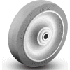 Colson® 2 Series Wheel 2.00005.444 - 5 x 1-1/4 Performa Rubber 3/8 Delrin Bushing - Gray