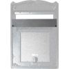 QualArc High Security Plate HS-PLATE - 10-3/4"W x 1/2"D x 2"H Black