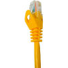 Vertical Cable 094-857/14YL CAT6 Snagless Molded Patch Cable, 14 ft. (4.3 meter), Yellow