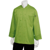Chef Works® Genova Basic Chef Coat, Lime, XL - 2833LIMXL
