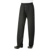 Chef Works® UltraLux Better Built Baggy Men's Chef Pants, Black, M - BSOLBLKM