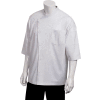Chef Works® Positano Signature Series Chef Coat, White W/White Trim, XL - SI34WWTXL