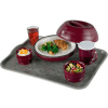 Cambro 1520VCRST381 - Versa Camtray Room Service Style, Rectangular, 15" x 20", Pearl Gray w/ Titan - Pkg Qty 12