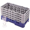 Cambro 17HE2151 - Half Drop Extender, Half Size, 17-Comp, 19-3/4x10x2, Adds 1-5/8" To Ht, Soft Gray - Pkg Qty 12