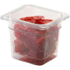 Cambro 63CLRCW135 - Camwear Colander, 3" Deep, Clear Polycarbonate, Fits 1/6 Size Food Pans - Pkg Qty 6
