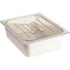 Cambro 40CWCH135 - Camwear Food Pan Cover, 1/4 Size, With Handle, Polycarbonate, Clear, NSF - Pkg Qty 6