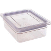 Cambro 30CWGL135 - Griplid™, Fits Gn 1/3 Size Food Pan, 6-15/16x12-3/4, Stackable, Clear - Pkg Qty 6
