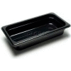 Cambro 32CW110 - Camwear Food Pan, Plastic, 1/3 Size, 2-1/2" Deep, Polycarbonate, Black, NSF - Pkg Qty 6